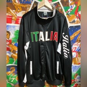 Mens Italia Full Zip Track Jacket